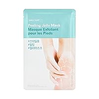 Smile Foot Peeling Jelly Mask,2 Count,K-Beauty