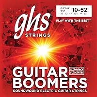 Strings GBTNT Guitar Boomers, Nickel-Plated Electric Guitar Strings, Thin & Thick (.010-.052)