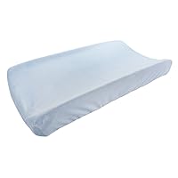 My Blankee Minky Solid Changing Pad Cover, Blue, 16