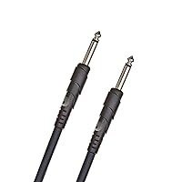 D'Addario Accessories Cable, Black, 20 feet (PW-CGT-20)
