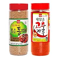 Wang Korean Ingredient for the Pantry - Toasted Sesame Seeds, Gochugaru