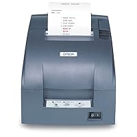 Epson TM-U220D, Impact, Two-Color Printing, 6 lps, Serial Interface, Power Supply, Dark Gray C31C515653