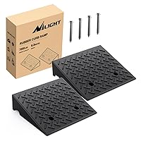 Nilight Rubber Curb Ramps, 6.3