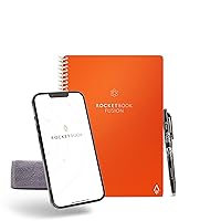 Rocketbook Planner & Notebook, Fusion : Reusable Smart Planner & Notebook | Improve Productivity with Digitally Connected Notebook Planner | Dotted, 6