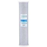 Geekpure 20-Inch Universal Compatible Carbon Block Water Filter Cartridge for Whole House Water Filter- 4.5 Inch x 20 Inch