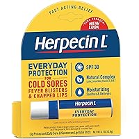 Herpecin-L Lip Balm Stick, 30 SPF, 0.1 Ounce (Pack of 2)