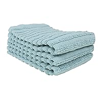 Ritz Royale Collection 100% Combed Terry Cotton, Highly Absorbent, Kitchen Dish Cloth Set, 13-3/4
