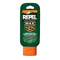 Repel 94079 Insect Sportsmen Max Formula Lotion 40% DEET, 4-Ounce, 4 oz - 1 Count, Black
