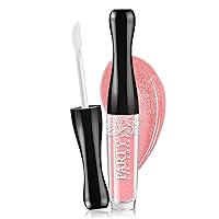 Party Lip Gloss with Wet Lips Effect, Color 9 Sparkling Peach