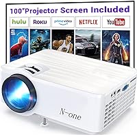 Video Projector for Home Office Outdoor Video Projection