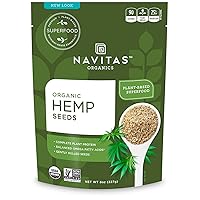Navitas Naturals, Hemp Seeds Kashmir Superfood Organic, 8 Ounce