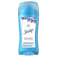 Invisible Solid Antiperspirant and Deodorant for Women, Clean Lavender Scent, 2.6 oz