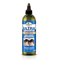 Men's Ultra Growth Basil & Castor Hair Growth Oil 8 oz.