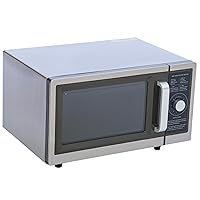 289-1000D Commercial Microwave with Dial Control, Silver