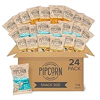 Heirloom Snack Variety Pack by Pipcorn - 1oz 24pk - with Cheese Balls and Mini Popcorn, Healthy Snacks, Gluten Free Snacks, Snack Variety Packs, Heirloom Corn