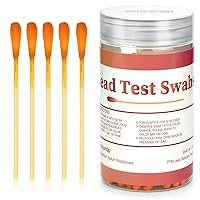 Lead Test Kit Swabs Lead Paint Test Kit for All Painted Surfaces, Dishes, Metal, Toys, Wood, Test Results in 30 Seconds (60pcs)