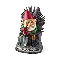 BigMouth Inc. Game of Gnomes Garden Statue, Funny Outdoor Lawn & Yard Figurine, TV Show Sculpture Decorations and Gift