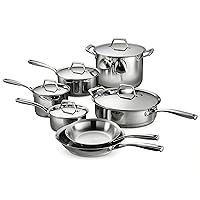 Tramontina Cookware Set Stainless Steel Tri-Ply Base, 80101/203DS