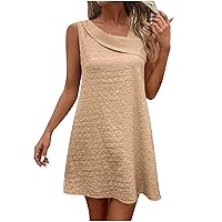 My Recent Orders Outlet Stores Women Summer Dress Irregular V Neck Mini Dress Solid Sleeveless Tank Dresses Dressy Casual Party Dress Classy Short Dress Women Dresses Summer Khaki