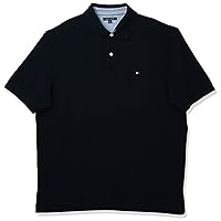 Tommy Hilfiger Men's Big & Tall Short Sleeve Cotton Pique Polo Shirt in Classic Fit