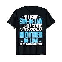 My Son-In-Law Is My Favorite Child | Proud Son In Law Day T-Shirt