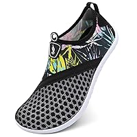 JIASUQI Athletic Hiking Beach Water Shoes Barefoot Aqua Swim Sports Walking Shoes for Women Men