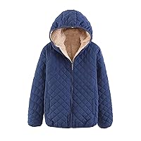 Women's Winter Hoodies Pullover Zip Up Fleece Sherpa Lined Warm Heavyweight Sweatshirt Jacket Open Front Coats