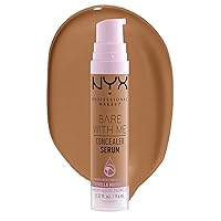 NYX PROFESSIONAL MAKEUP Bare With Me Concealer Serum, Up To 24Hr Hydration - Deep Golden