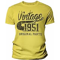 73rd Birthday Gift Shirt for Men - Vintage 1951 Original Parts - 73rd Birthday Gift