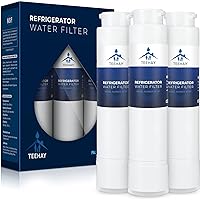 EPTWFU01 Frigidaire Water Filter Replacement, Refrigerator Water Filter Compatible with Frigidaire EPTWFU01, EWF02, Pure Source Ultra II (3 Packs) 1