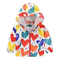 Infant Baby Boys Girls Jackets Polka Dot Print Long Sleeve Zipper Hooded Coat Toddler Fall Spring Outerwear Casual Clothes