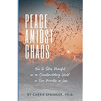 Peace Amidst Chaos: How to Stay Peaceful in an Overstimulating World in Five Minutes or Less Peace Amidst Chaos: How to Stay Peaceful in an Overstimulating World in Five Minutes or Less Paperback Kindle