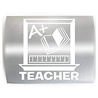 TEACHER - PICK COLOR & SIZE - Elementary Middle High College Instructor Vinyl Decal Sticker A