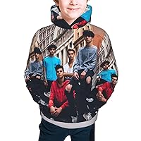 Kids Novelty 3D Graphic Pullover Hoodie Sweatshirts with Pocket