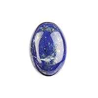 GEMHUB Natural Blue Lapis Lazuli EGL Certified 59.00 Carat Oval Cabochon for Jewelry Making