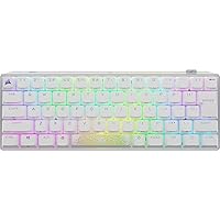 CORSAIR CH-9189114-JP USB-A K70 PRO MINI RGB 60% Wireless Gaming Keyboard Hot Swap Keyboard White MX SPEED Axis
