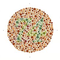 Ishihara Color Blindness Test Poster Print by Science Source (24 x 24)