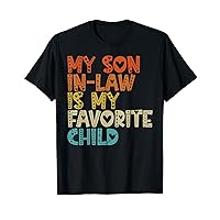 Women Mother In Law My Son In Law Is My Favorite Child T-Shirt