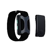 Apollo Wearable Health - Stress Relief & Natural Sleep Aid - Improve HRV - Vagus Nerve Stimulator - Reset Vibrating Band - Improve Sleep, Focus, Relaxation, Recovery, Wellness & Performance | Stealth