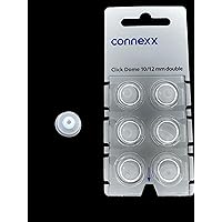 Accessories Siemens / Rexton Click Domes (6 domes) NEW Blister Pack (10/12mm Double)