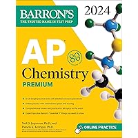 AP Chemistry Premium, 2024: 6 Practice Tests + Comprehensive Review + Online Practice (Barron's AP Prep) AP Chemistry Premium, 2024: 6 Practice Tests + Comprehensive Review + Online Practice (Barron's AP Prep) Paperback Kindle