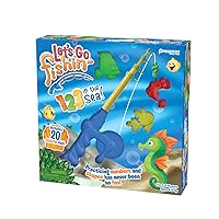 GOLIATH Let's Go Fishin - 123 In The Sea!, Gioco da Tavolo per Bambini e Bambine dai quattro anni in su, Gioco d'Azione con Pesci, Stimola i Riflessi, Multicoloured, 926629.006