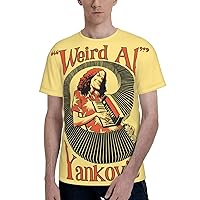Weird Al Yankovic T Shirt Mens Cool Tee Summer Exercise O-Neck Short Sleeves Tshirt