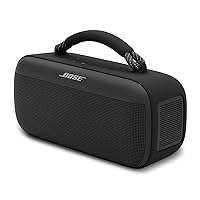 NEW Bose SoundLink Max Portable Speaker, Large Waterproof Bluetooth Speaker, Up to 20 Hours of Battery Life, USB-C, Built-in 3.5mm AUX Input, Black