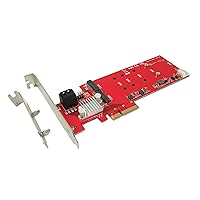ASUS Hyper M.2 x16 Gen5 Card (PCIe 5.0/4.0) supports four NVMe M.2  (2242/2260/2280/22110) devices up to 512 Gbps for AMD and Intel® platform  RAID functions. 