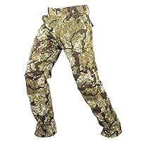 Kryptek Men’s Stalker Pant, Stealthy Camo Hunting Pant with Reinforced Knees, and Seat