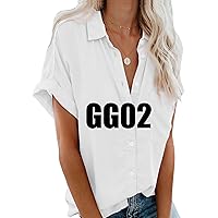 EFOFEI Women Basic Work T-Shirt Fashion Solid Top Elegant Loose Blouse