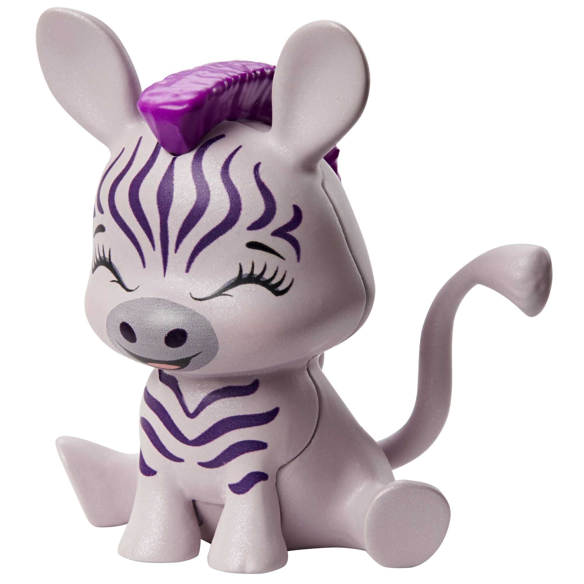 Mattel Enchantimals Zadie Zebra Doll (6-in) & Ref Animal Friend Figure from Sunny Savanna Collection, Small Doll with Removable Skirt and Accessories, Great Gift for 3 to 8 Year Olds