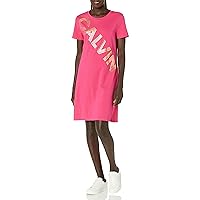 Calvin Klein Women's Diagonal Logo Dress