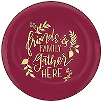 Friends & Family Plastic Coupe Plates - 7.5
